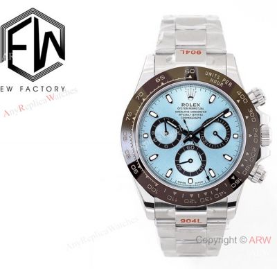  Swiss Copy Rolex Cosmo Daytona Ice Blue 7750 Watch 40 mm